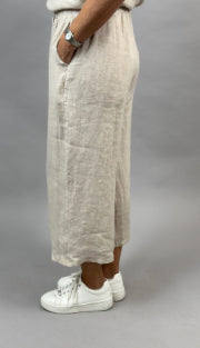 Linnebyxa coulette ~ beige
