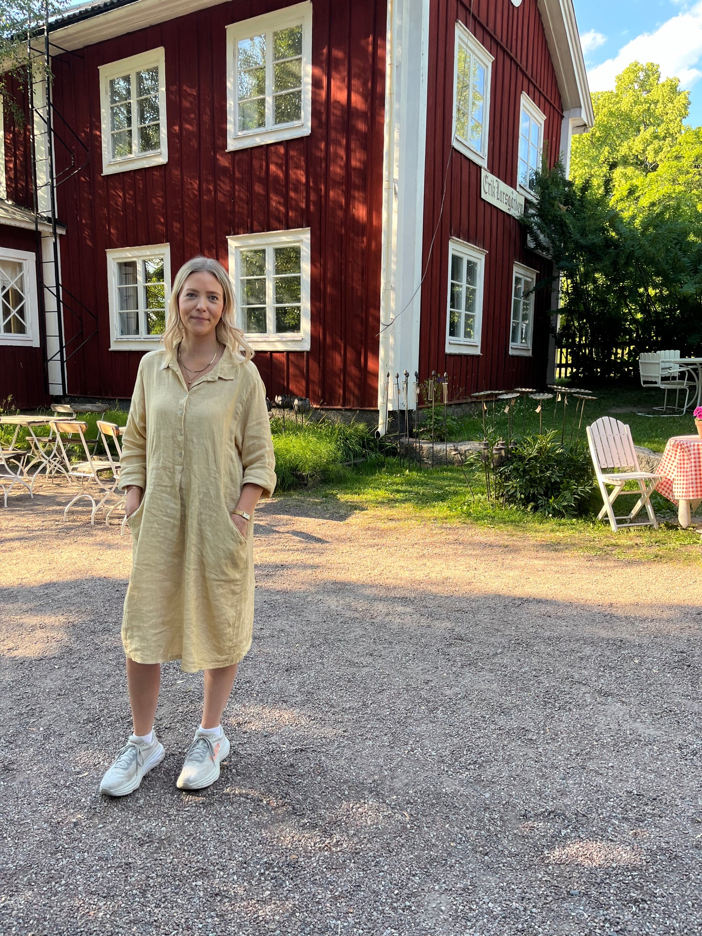 Linneklänning ~ flera färger