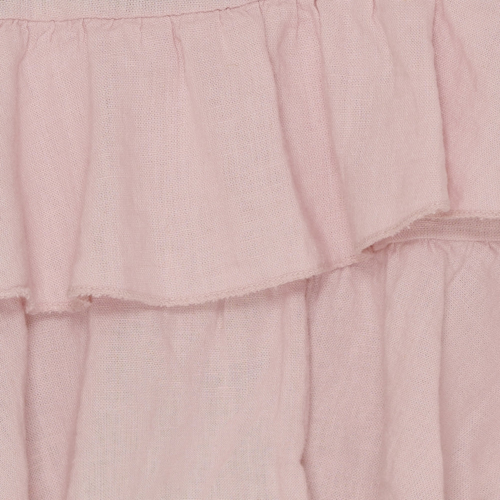 Blus i linne & viscos ~ rosa