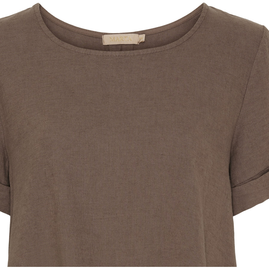 Blus i linne & viscos ~ mullvad