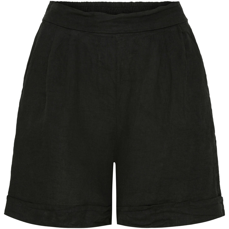 Linneshorts ~ svart