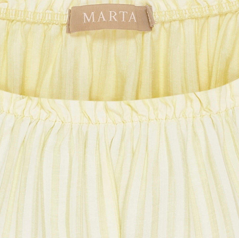 Klänning Marta ~ ljusgul